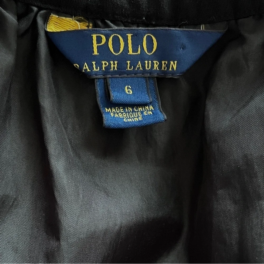 Polo by Ralph Lauren Girls Plaid Taffeta Mini Skirt Size 6